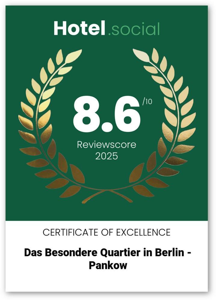 Das Besondere Quartier In Berlin Pankow ภายนอก รูปภาพ